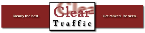 Search engine optimization from Clear Traffic. Get ranked. Be seen.